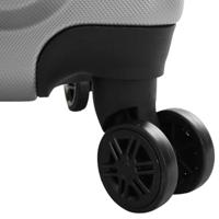 VidaXL Koffer met slot 3 pcs zilver 50 x 31 x 78 cm abs kunststof - thumbnail