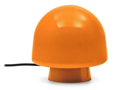 Kave Home Tafellamp 'Reig' Glas, 20cm, kleur Oranje