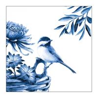 Ambiente Servetten Blue bird 33x33cm - thumbnail