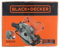 Black+Decker cs1250l 1250w 190mm cirkelzaag | 1x zaagblad | langsgeleider - cs1250l-qs - thumbnail