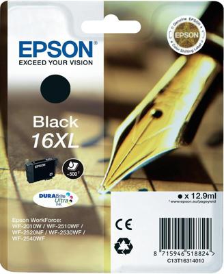Huismerk Epson 16XL (T1631) cartridge zwart