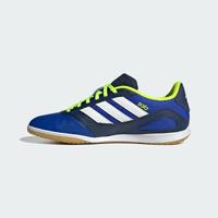 adidas Super Sala III Zaalvoetbalschoenen (IN) Blauw Donkerblauw Wit Neongeel - thumbnail