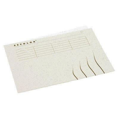 Vouwmap Secolor A4 100% gerecycled karton 250gr grijs Vouwmap Secolor A4 100% gerecycled karton 250gr grijs