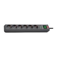 Brennenstuhl Eco-Line 13500A +surge protection 6x stekkerdoos - thumbnail