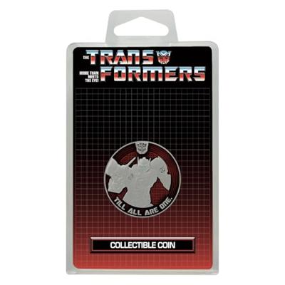 Transformers Generation 1 Collectable Coin G1 Autobots vs Decepticons Limited Edition 4 cm - thumbnail