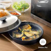 Panasonic NN-GD38QSEPG Magnetron Zwart, RVS 1000 W - thumbnail