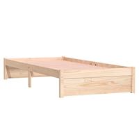 Bedframe massief hout 90x200 cm - thumbnail