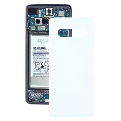Batterij achtercover voor Galaxy S10 PLUS (wit)