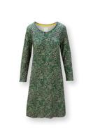 Pip Studio Danai Nachthemd Lange Mouw Daisy Dreams Groen M - thumbnail