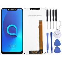 LCD-scherm en digitizer volledige montage voor Alcatel 5V 5060 OT5060 (zwart) - thumbnail