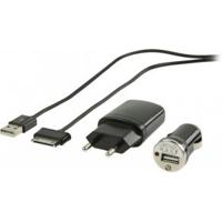Lader 1-Uitgang 1.0 A 1.0 A USB Zwart - thumbnail