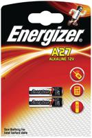 Energizer A27 Speciale batterij 27A Alkaline 12 V 22 mAh 2 stuk(s) - thumbnail