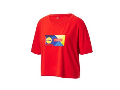 CRIVIT Lidl dames sportshirt (Rood, M (40/42))