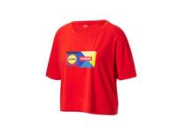 CRIVIT Lidl dames sportshirt (Rood, M (40/42)) - thumbnail