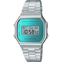 Casio A168WEM-2EF Zilverkleurig Heren horloge - thumbnail