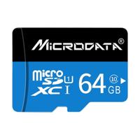 MICROGEGEVENS 64GB U1 blauw en zwart TF (Micro SD) geheugenkaart - thumbnail