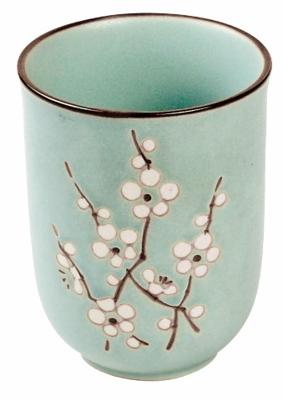 Theekop met kersenbloesemprint - Tokyo Design Studio - Soshun - 450ml - 11 x 8.5cm