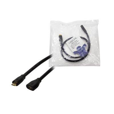 LogiLink USB-kabel USB 2.0 USB-micro-B stekker, USB-micro-B bus 0.50 m Zwart CU0120 LogiLink USB-kabel USB 2.0 USB-micro-B stekker, USB-micro-B bus 0.50 m Zwart CU0120