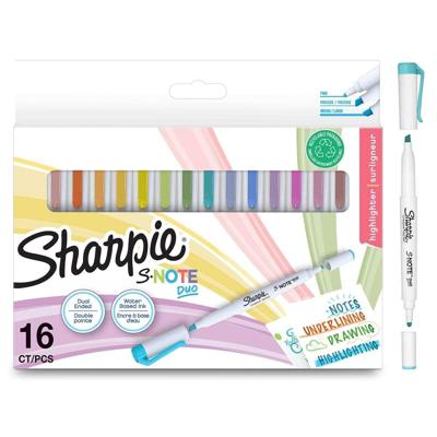 Set Viltstiften Sharpie S-Note Duo Dubbel 16 Onderdelen