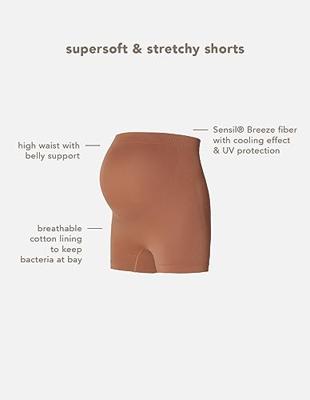 Noppies Lai Naadloze Sensil Zwangerschapsshort Hoog Hazel