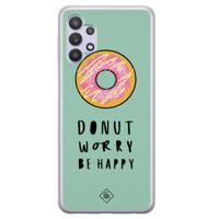 Samsung Galaxy A32 5G siliconen hoesje - Donut worry - thumbnail