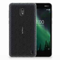 Nokia 2 | TPU bumper | Stripes Dots - thumbnail