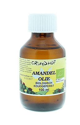 Cruydhof Amandelolie koudgeperst bio 100 Milliliter Cruydhof Amandelolie koudgeperst bio 100 Milliliter