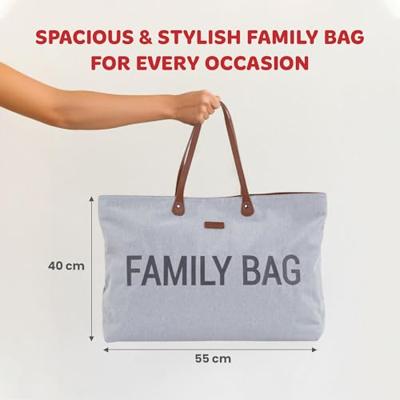 Luiertas Childhome Family Bag Grijs