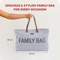 Luiertas Childhome Family Bag Grijs - thumbnail