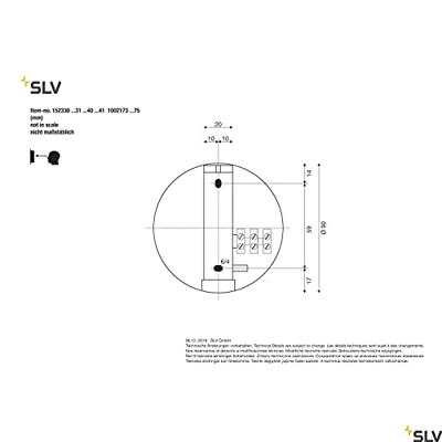 SLV 152340 KARPO 30 Plafondlamp, Wandlamp Zwart SLV 152340 KARPO 30 Plafondlamp, Wandlamp Zwart