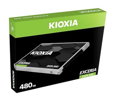 SSD - KIOXIA - EXCERIA - 480 GB, 2,5, 555 MB/s lezen, 540 MB/s schrijven, 6 Gbit/s, voor laptop - thumbnail