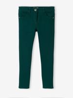 Slim fit meisjesbroek Morphologik heupomtrek LARGE groen - thumbnail