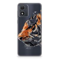 Smartphone hoesje Motorola Moto E13 Watercolor Tiger - thumbnail