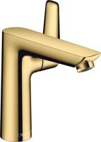 Hansgrohe Talis E ééngreeps wastafelmengkraan 150 met PopUp trekwaste, Polished Gold Optic - thumbnail