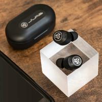 JLab JBuds ANC 3 Bluetooth-oordopjes, slimme actieve ruisonderdrukkende oortelefoon, 42+ uur speeltijd, draadloze hoofdtelefoon, IP55 zweetbestendig, EQ3-geluid, in-ear buds met microfoon en - thumbnail