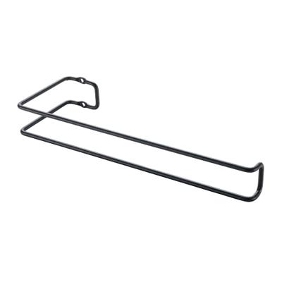 Metaltex keukenrolhouder hangend 30x3x10 cm zwart