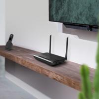 TP-Link TD-W9960v Internet Box, DSL Modem Router, VDSL-vectoring 100 Mbit/s, 4 x 100 Mbps poorten, N300 WLAN, tot 6 DECT handsets, compatibel met Telekom/1&1/Vodafone/O2, alleen voor Duitsland - thumbnail