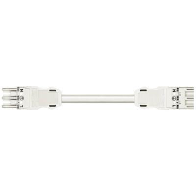 Wago Koppelkabel male-fem 1m 3x1.5 wit 771 9993 006 102