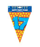 Happy Verjaardag Vlaggenlijn 17 Jaar (10m) - thumbnail