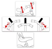 Skids Control Loopfiets met 2 wielen 10 Inch Junior Groen/Zwart - thumbnail