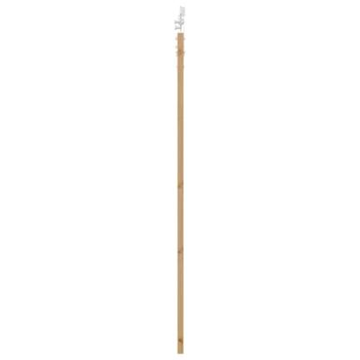 Schuifdeur met Hardware Set 83x202 cm Massief Vurenhout