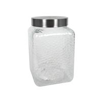 Voorraadpot glas vierkant 2450ml - thumbnail