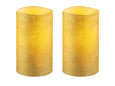 LIVARNO home LED-waskaarsen (2 stuks, Goud)