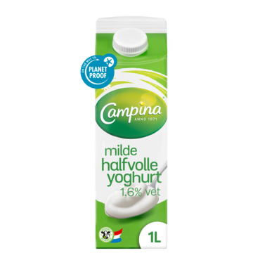 Campina Halfvolle Yoghurt 1 L bij Jumbo