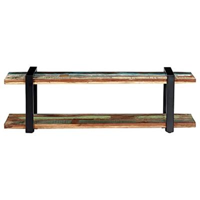 Tv-meubel 130x40x40 cm massief gerecycled hout