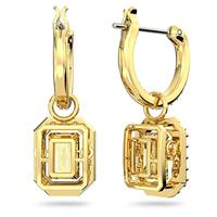 Swarovski 5641169 Oorknoppen Millenia Octagon goudkleurig-geel-wit 8 x 23 mm - thumbnail