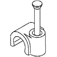 OBO Bettermann 2227339 Nagelklem Grijs 100 stuk(s) - thumbnail