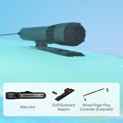 WAYDOO Subnado Seascooter Zwart Li-ion 25.2 V 3900 mAh