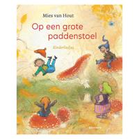 Gottmer Uitgevers Groep Op een grote paddenstoel. kartonboekje. - thumbnail