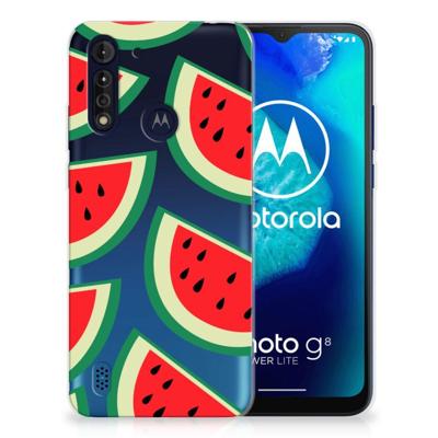 Motorola Moto G8 Power Lite | Siliconen Case | Watermelons